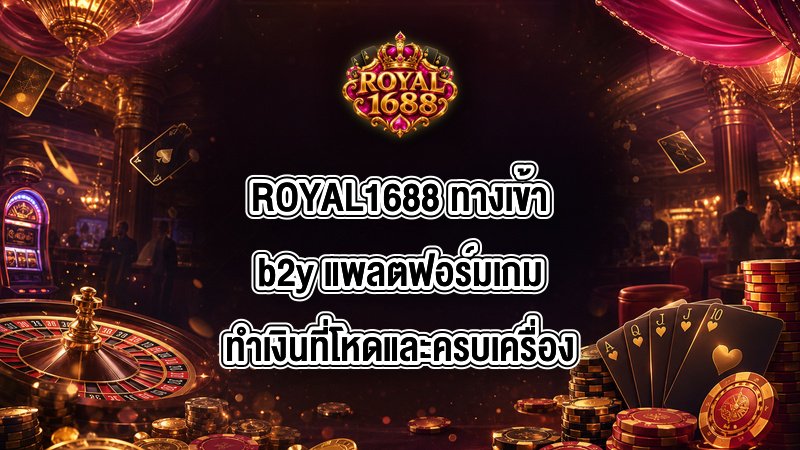 ROYAL1688 ทางเข้าb2y